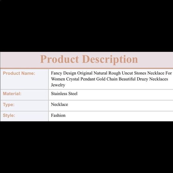 Crystal Necklace❤️ - Picture 3 of 6